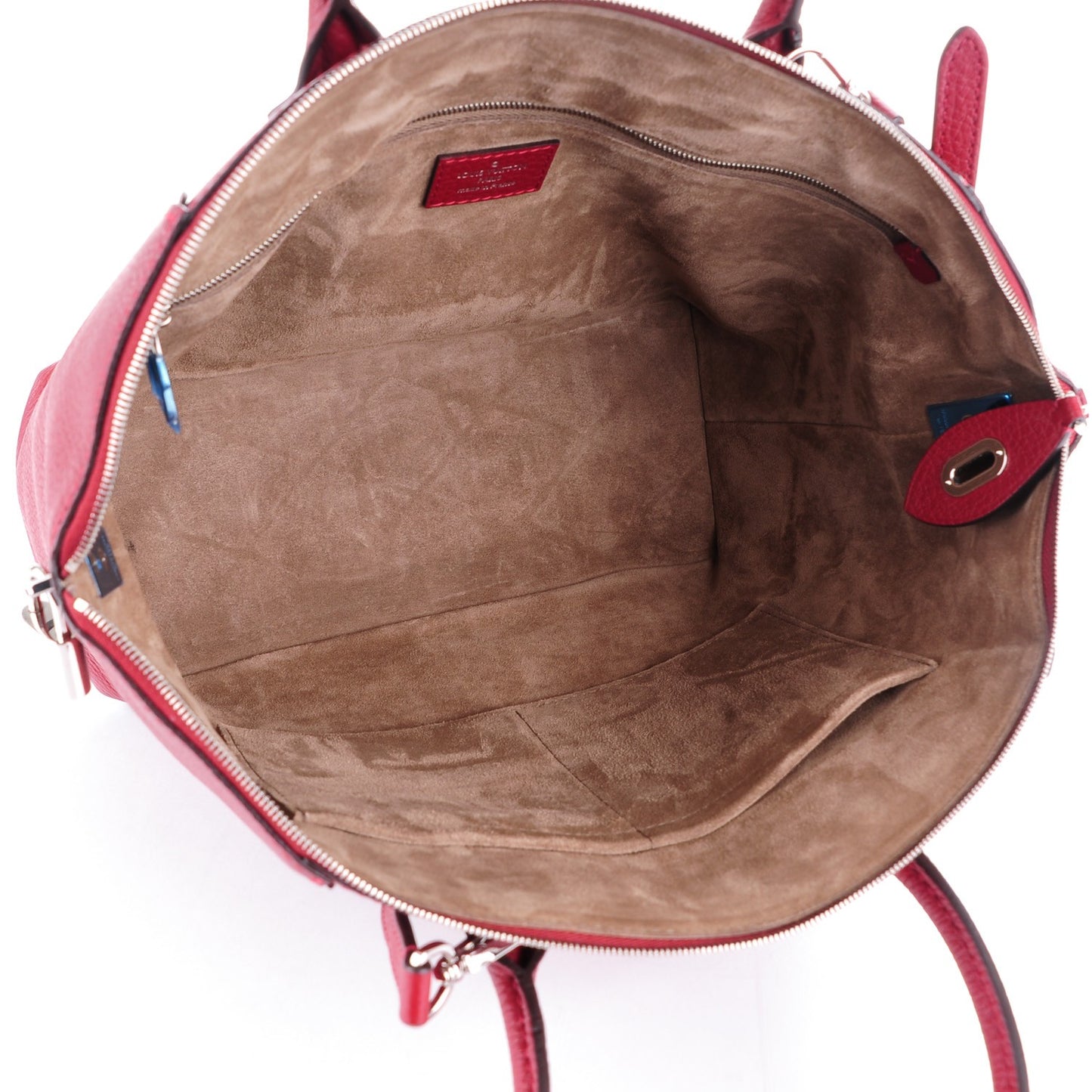 Cuir Taurillon Soft Lockit PM Griotte