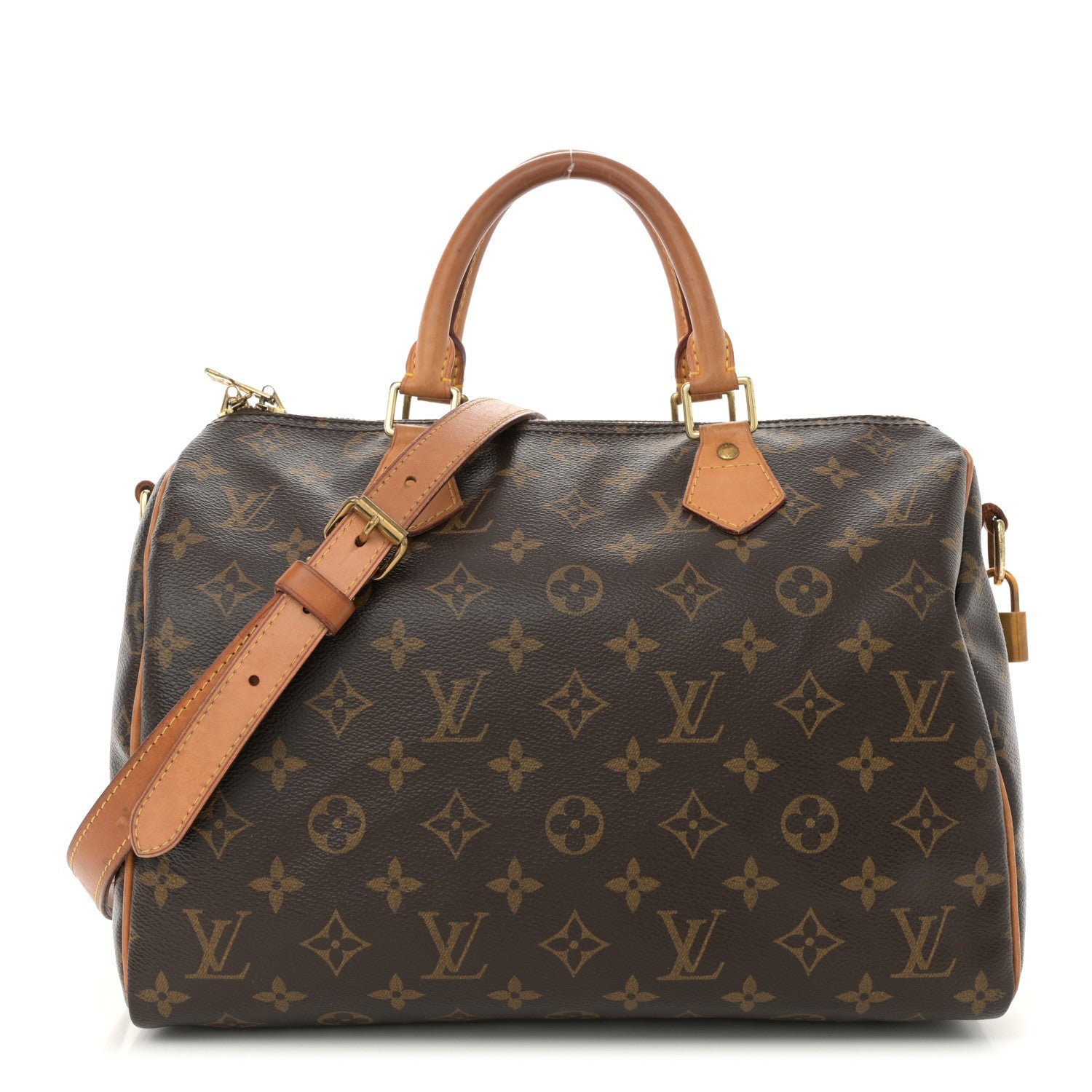 Louis Vuitton Monogram Speedy Bandouliere 30 1 of 15