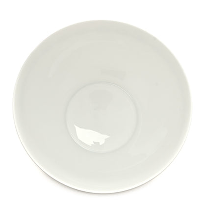 Hermes Porcelain Chaine d'Ancre Salad Bowl Platinum 4 of 8