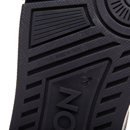 Louis Vuitton Calfskin Mens LV Trainer Sneaker 10 Black 10 of 11