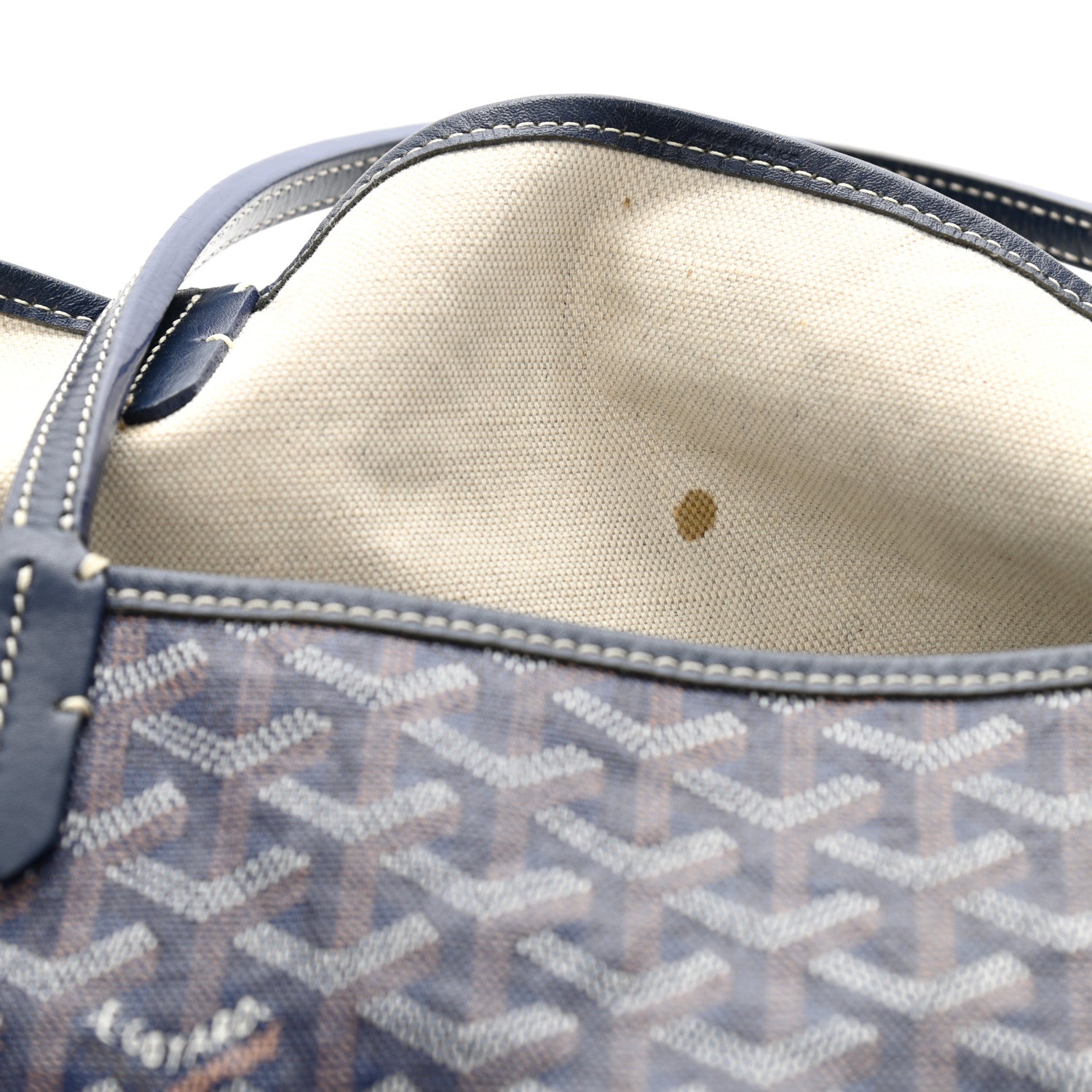 Goyard Goyardine Saint Louis GM Navy 12 of 12