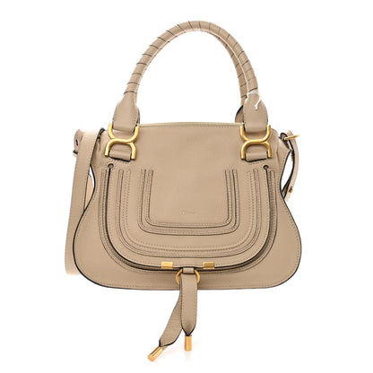 Chloe Calfskin Small Marcie Satchel Root Beige 1 of 9
