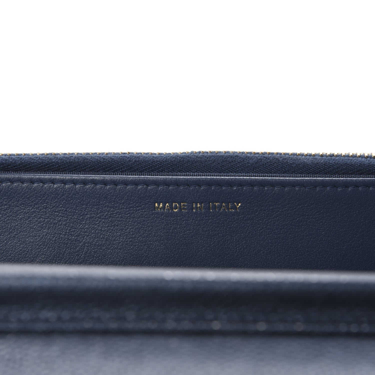 Chanel Iridescent Caviar Quilted Golden Class Wallet On Chain WOC Navy 9 of 11