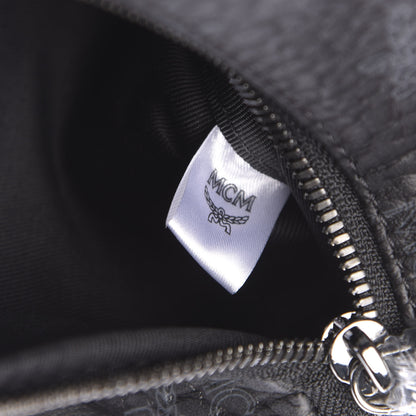MCM Visetos Stark Belt Bag Black 6 of 10