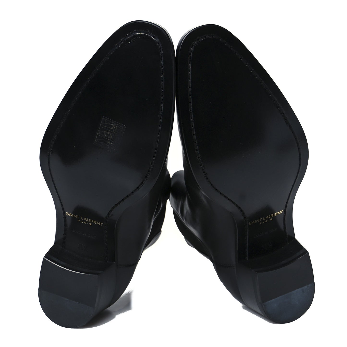 Calfskin Mens Wyatt Chelsea Boots 39.5 Black