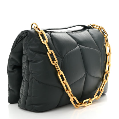 Mulberry Nappa Pillow Quilted Little Softie Bag Mulberry Green 3 of 9
