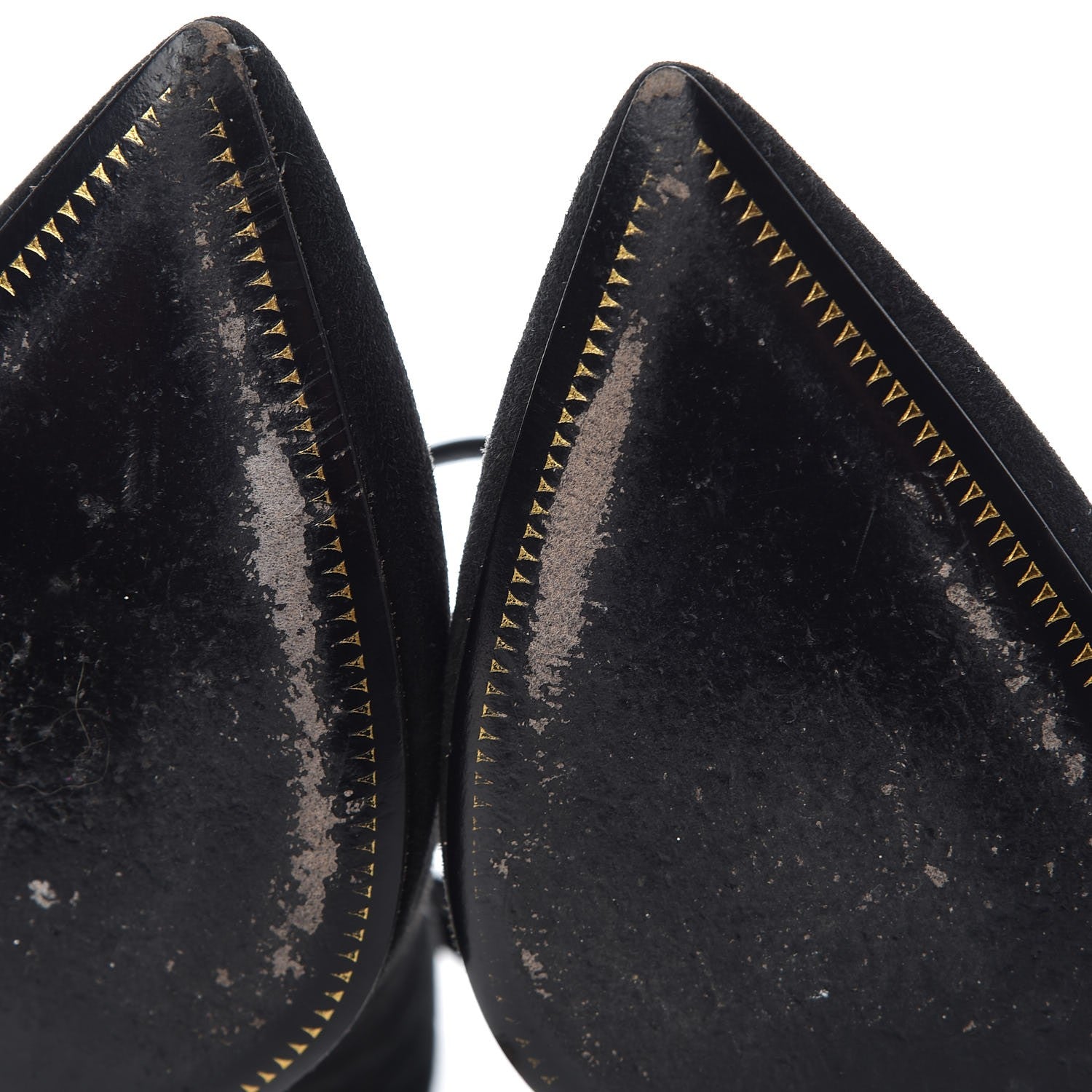 Tom Ford Suede Ankle-Lock Pumps 35 Black 11 of 12