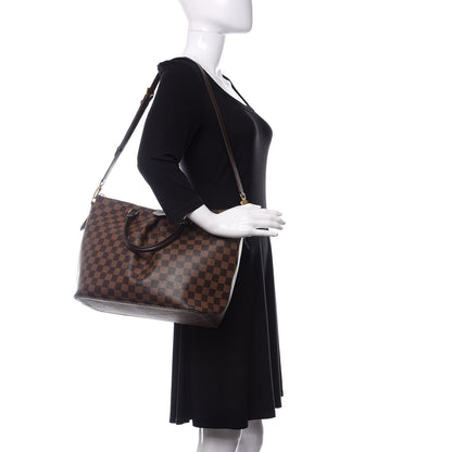 Louis Vuitton Damier Ebene Siena GM 2 of 11