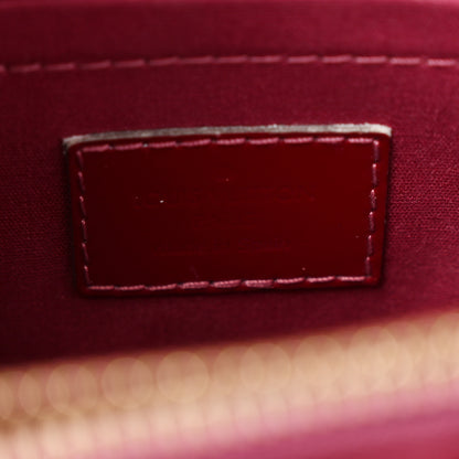 Louis Vuitton Vernis Montaigne BB Magenta 6 of 9