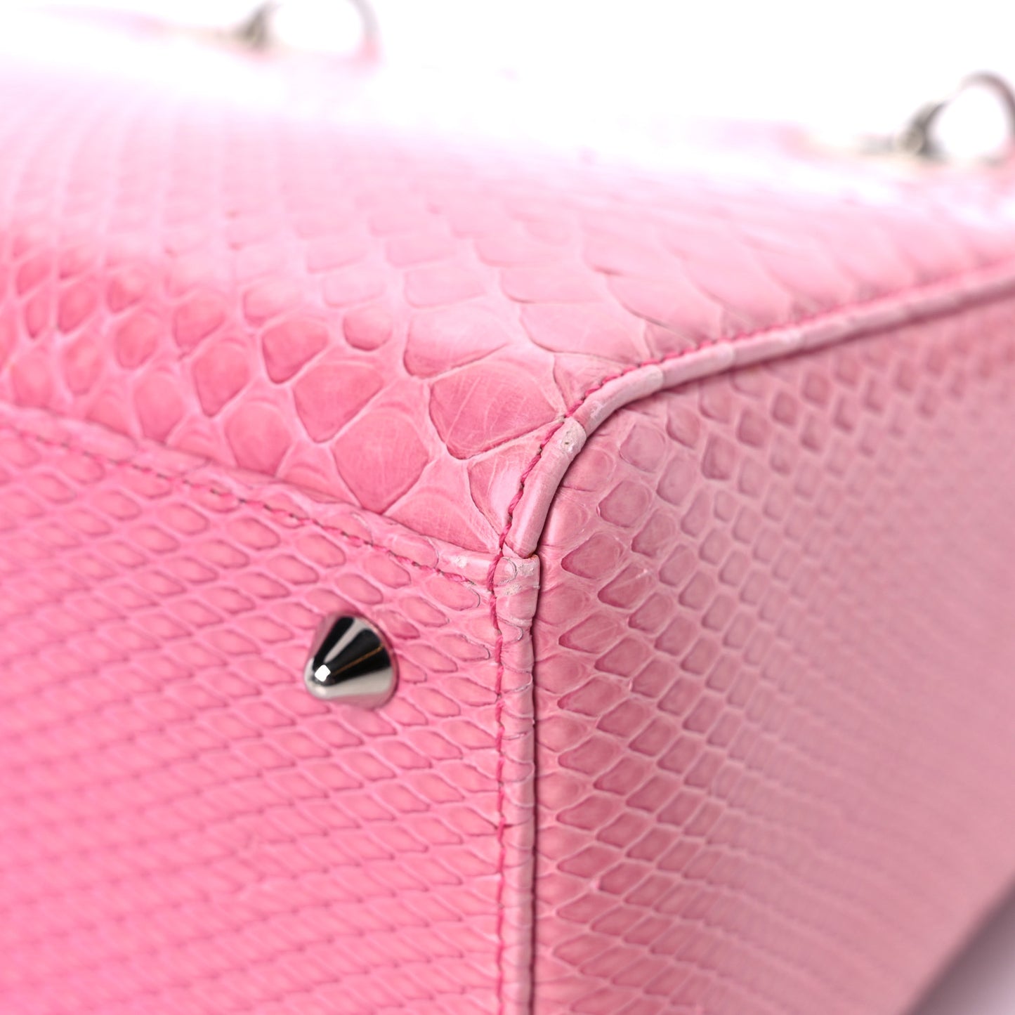 Python Medium Lady Dior Pink