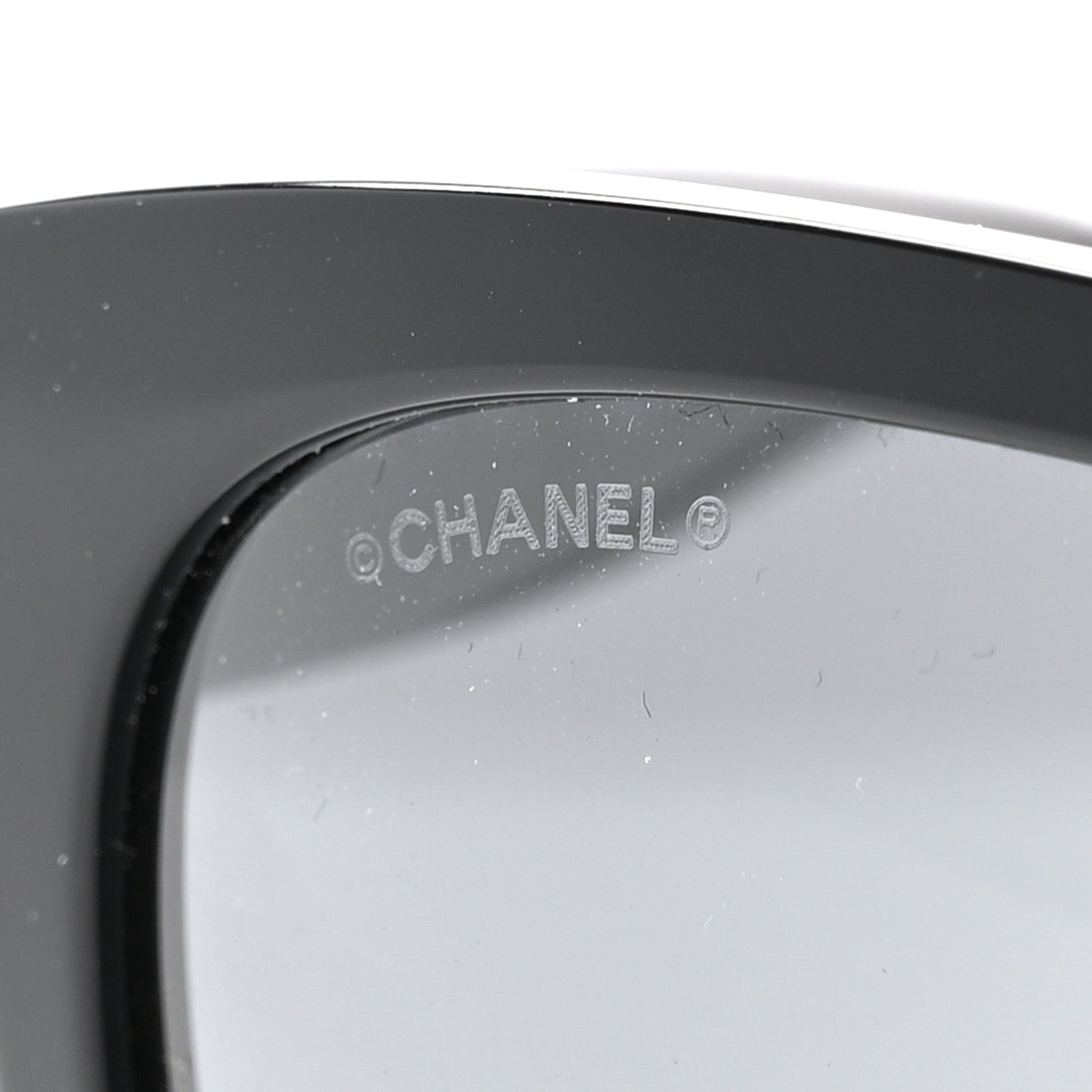 Chanel Acetate Square CC Sunglasses 5380-A Black 7 of 8