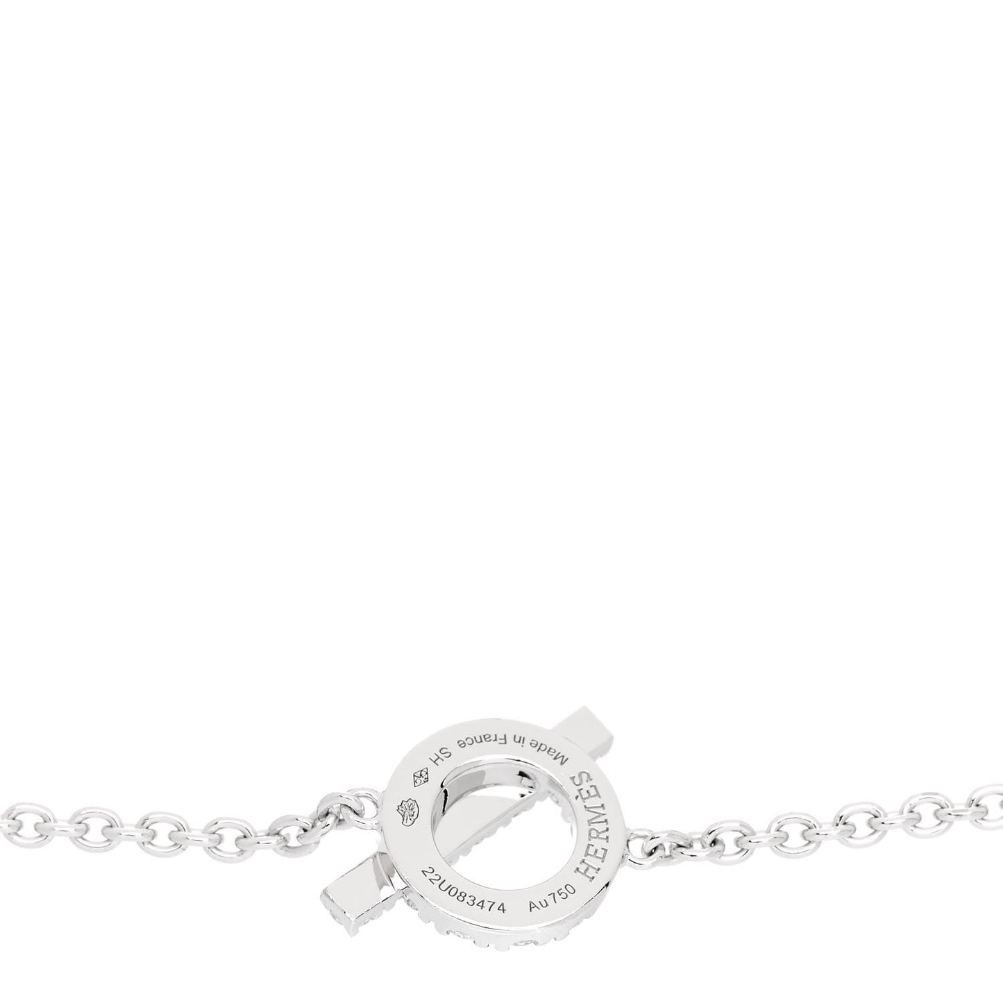 18K White Gold Diamond Finesse Bracelet SH