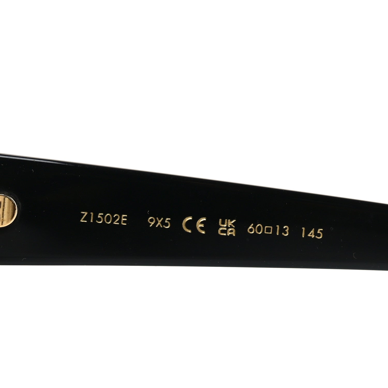 Louis Vuitton Acetate Evidence Z1502E Sunglasses Black 6 of 7