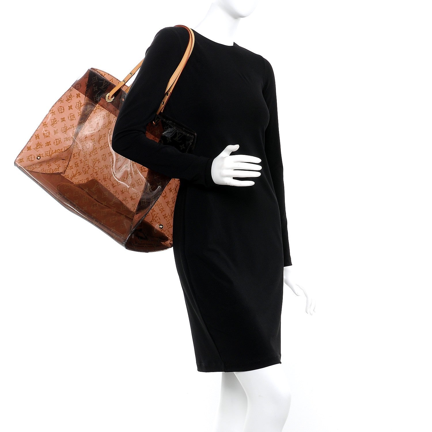 Louis Vuitton Vinyl Monogram Ambre Sac Cabas GM 2 of 7