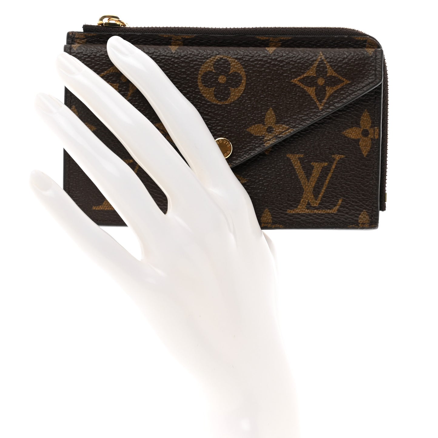 Monogram Recto Verso Card Holder Black