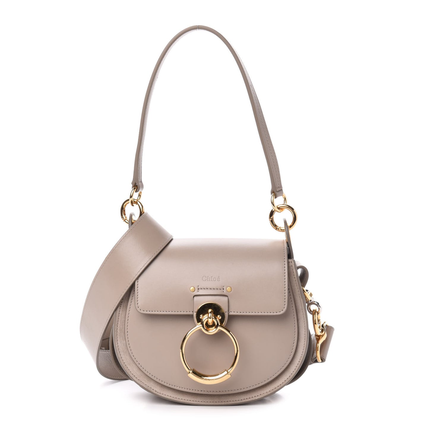 Calfskin Small Tess Bag Motty Grey