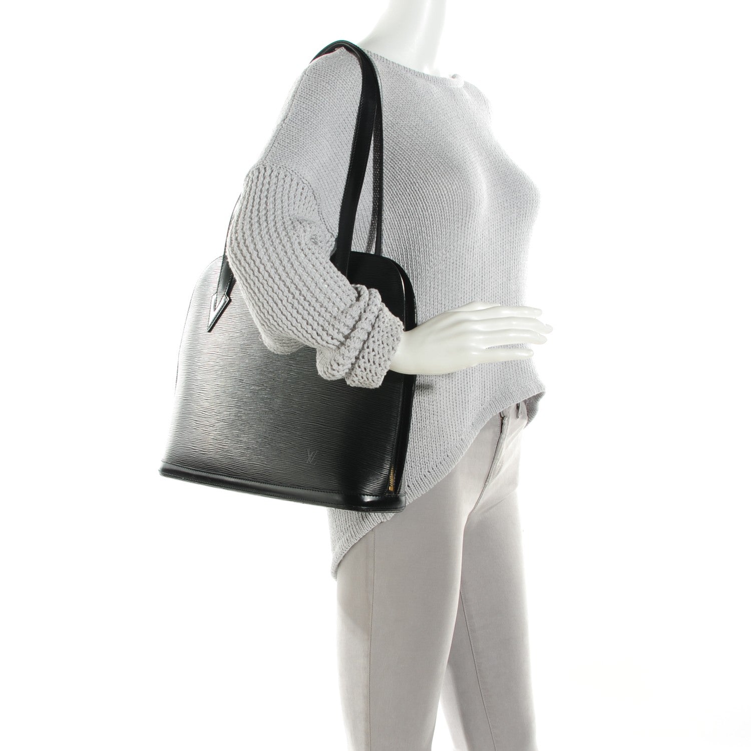Louis Vuitton Epi Lussac Black 2 of 7