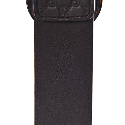 Gucci Microguccissima Belt 105 42 Dark Brown 4 of 6