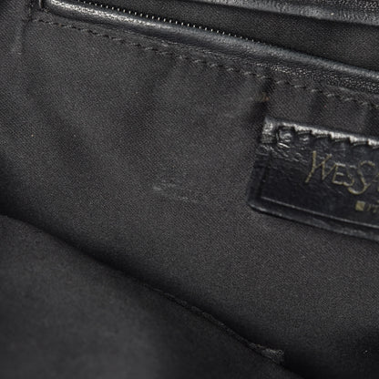 Saint Laurent Textured Patent Calfskin Medium Muse Black 10 of 26