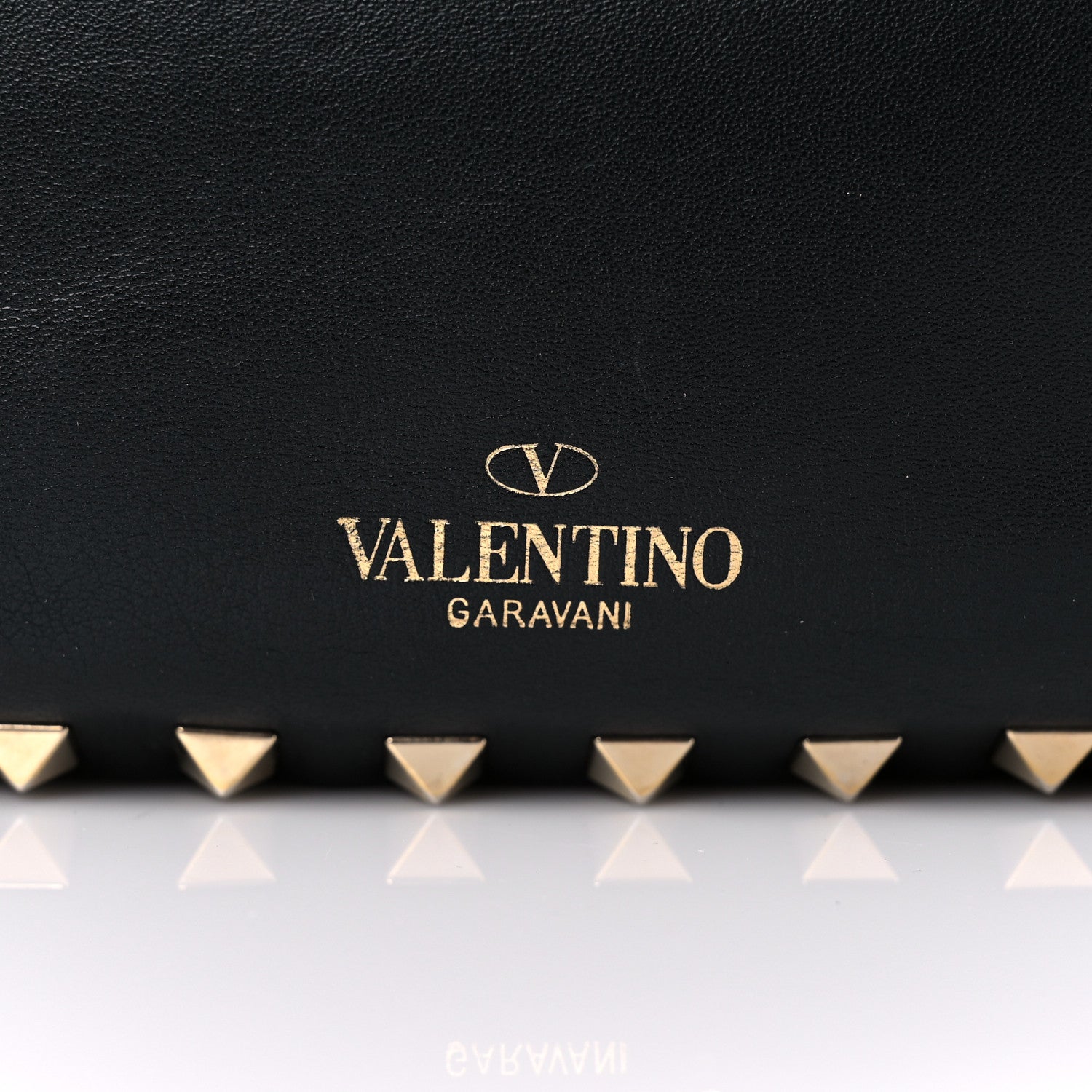 Valentino Garavani Vitello Mini Rockstud Tote Black 7 of 29