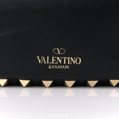 Valentino Garavani Vitello Mini Rockstud Tote Black 7 of 29