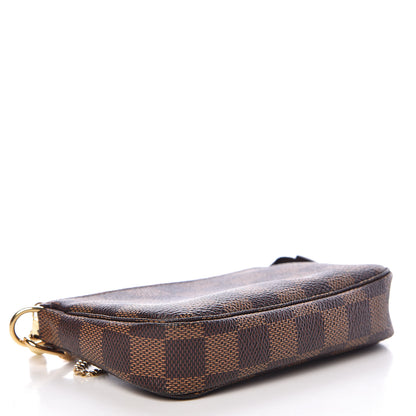 Louis Vuitton Damier Ebene Mini Pochette Accessories 4 of 8