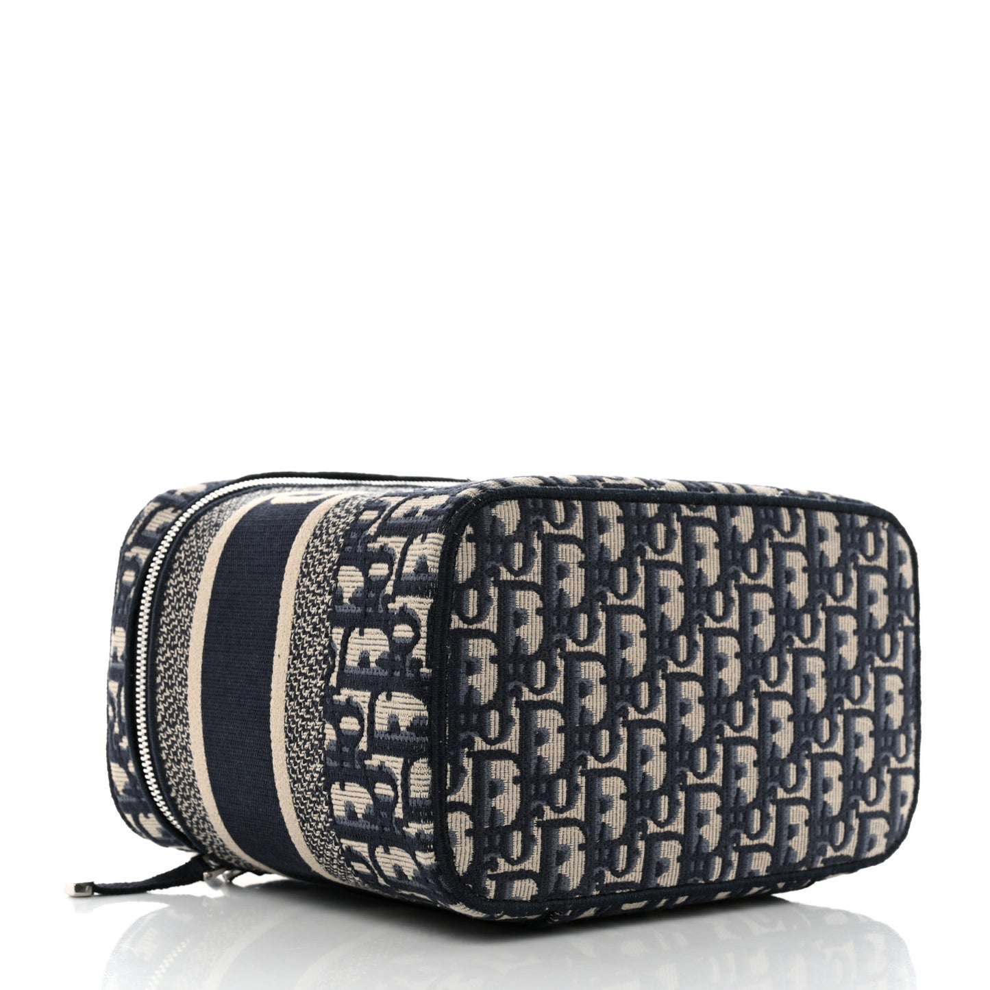Oblique Diortravel Vanity Case Blue