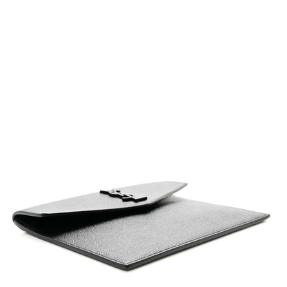 Saint Laurent Grain De Poudre Uptown Baby Pouch Black 4 of 8