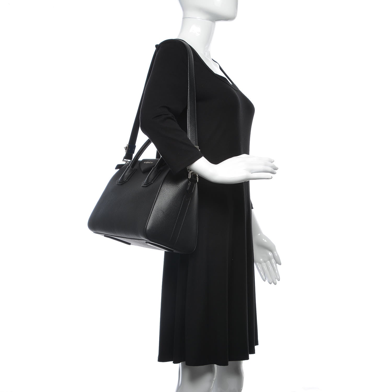 Givenchy Sugar Goatskin Small Antigona Black 2 of 7