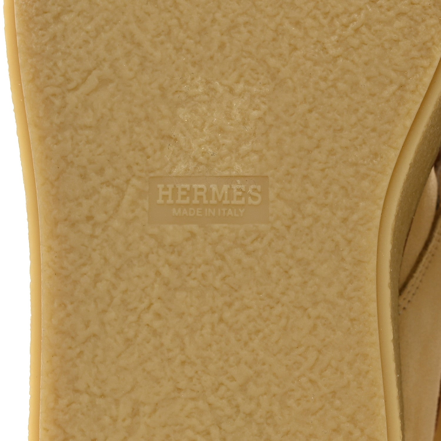 Hermes Suede Shearling Womens Hemisphere Ankle Boots 39 Beige Palomino 7 of 8