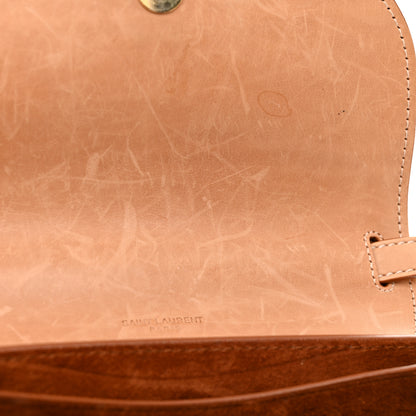 Saint Laurent Smooth Vintage Calfskin Small Kaia Satchel Brown Gold 11 of 11