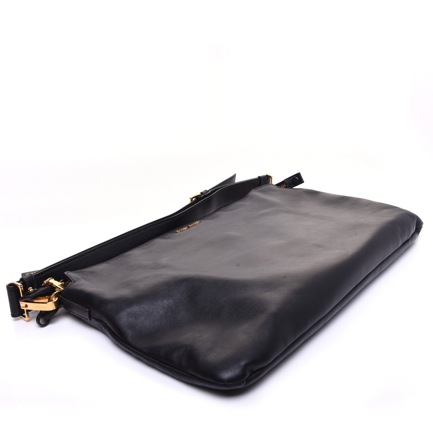 Soft Calf Cloud Hobo Black