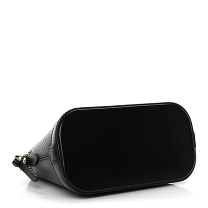 Louis Vuitton Epi Alma Mini Black 4 of 10