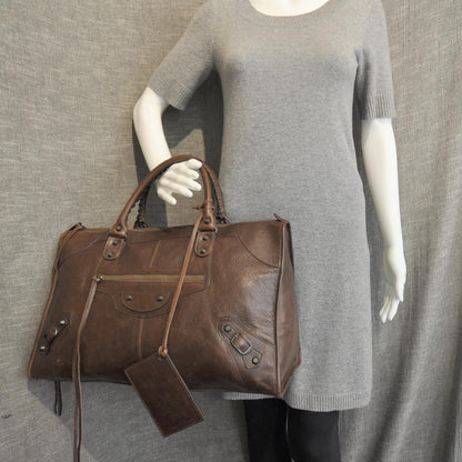 Balenciaga Agneau Work Chataigne 3 of 11