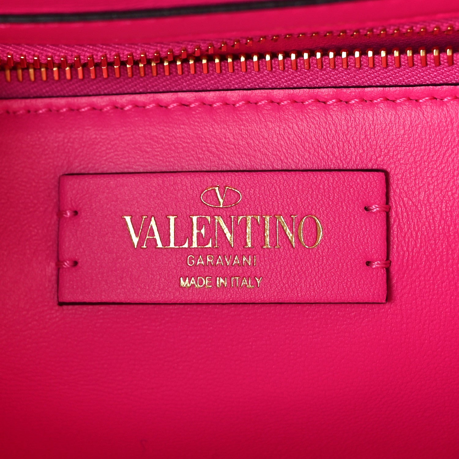 Valentino Garavani Nappa Large Roman Stud Shoulder Bag Pink PP 6 of 8