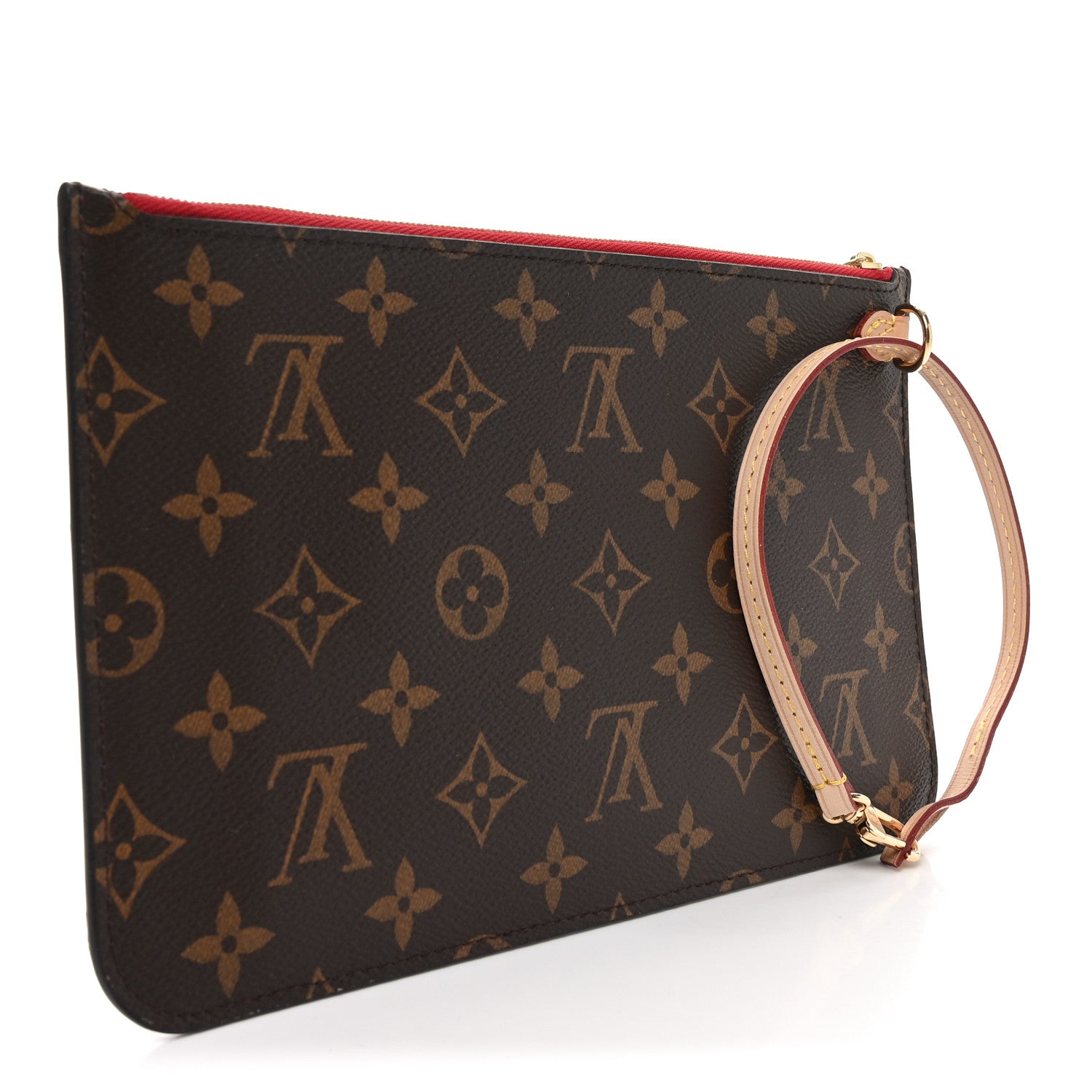 Louis Vuitton Monogram Neverfull MM GM Pochette Cherry 2 of 6