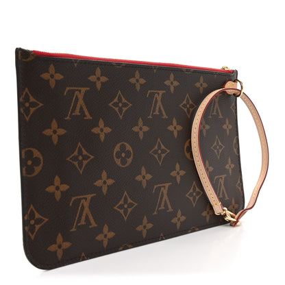 Louis Vuitton Monogram Neverfull MM GM Pochette Cherry 2 of 6