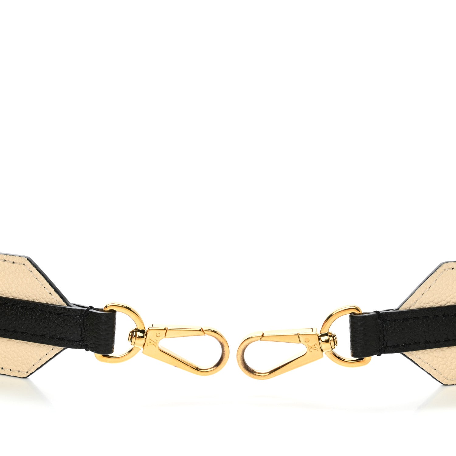 Louis Vuitton Empreinte Monogram Bandouliere Shoulder Strap Black Beige 5 of 6