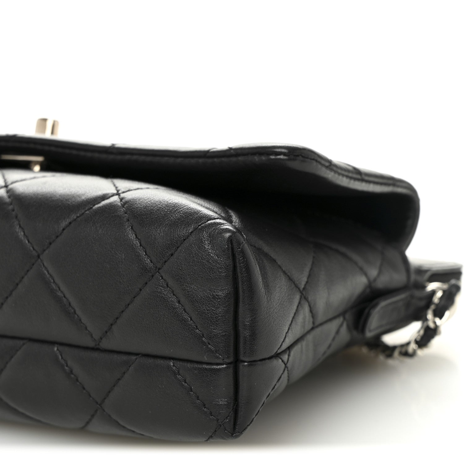 Chanel Lambskin Quilted Crossbody Black 10 of 10