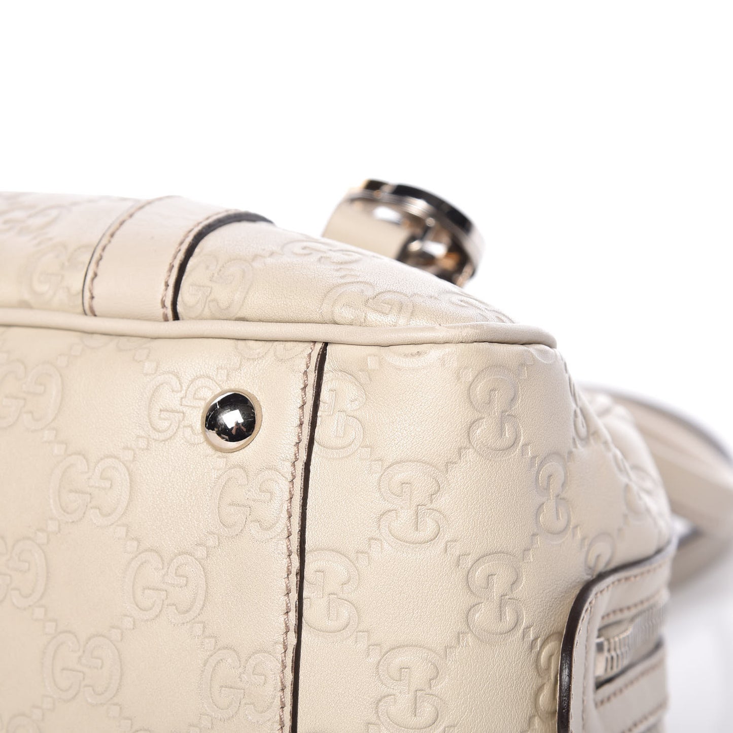 Guccissima GG Twins Boston Off White