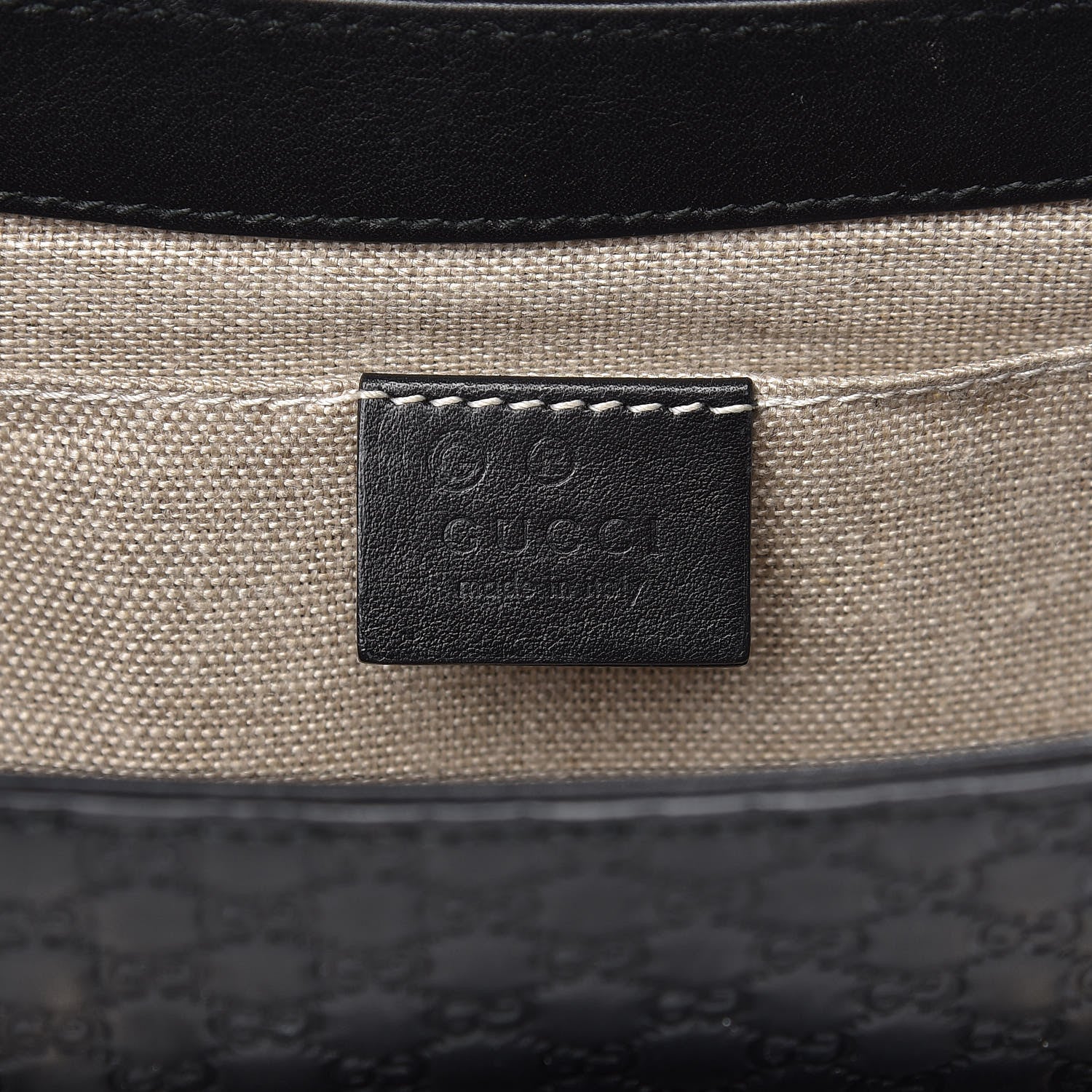 Gucci Microguccissima Medium Emily Chain Shoulder Bag Black 6 of 11
