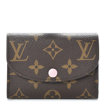 Louis Vuitton Monogram Rosalie Coin Purse Rose Ballerine 1 of 8