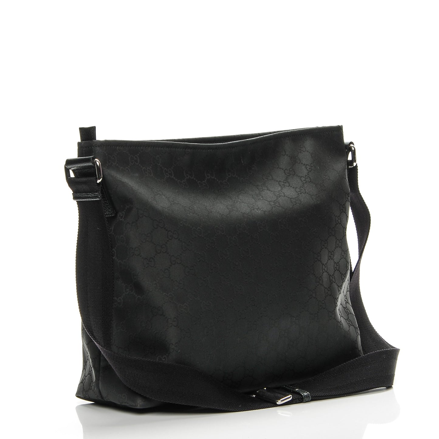 Monogram Large Messenger Black