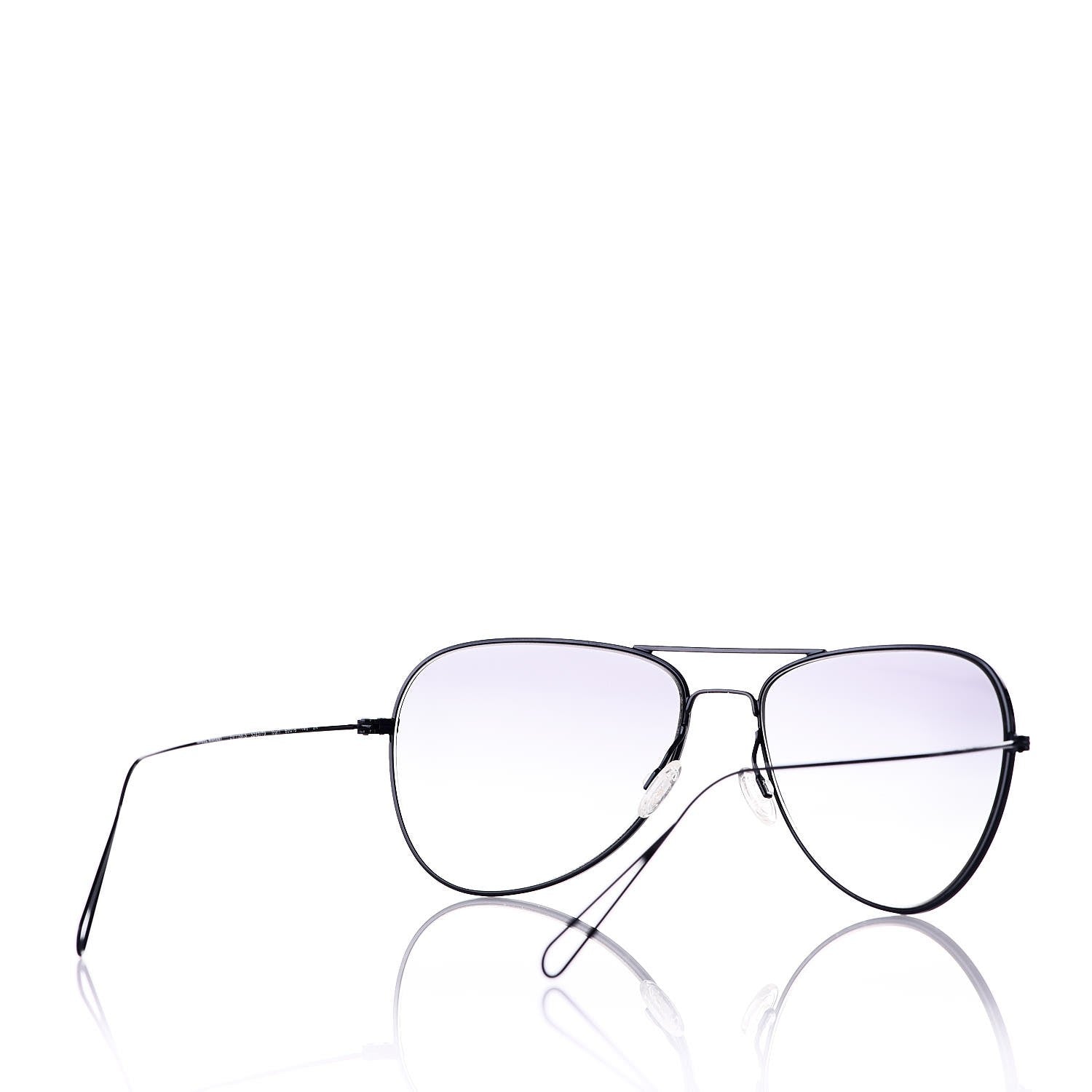 Oliver Peoples Matt Round Sunglasses Navy Blue 3 of 6