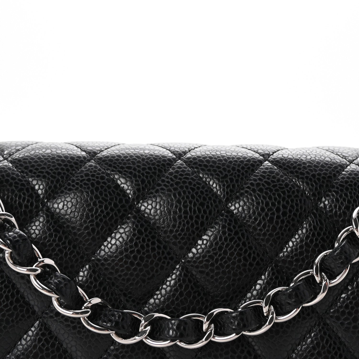Chanel Caviar Quilted Small Double Flap Black 8 of 10