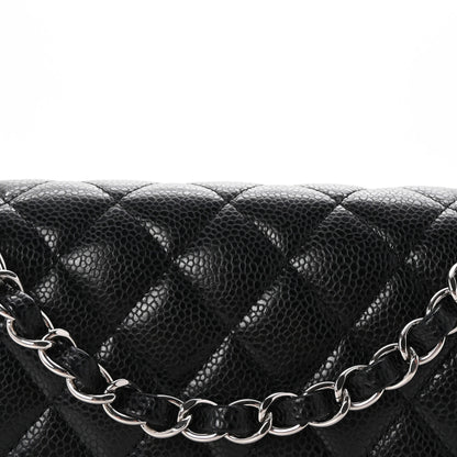 Chanel Caviar Quilted Small Double Flap Black 8 of 10