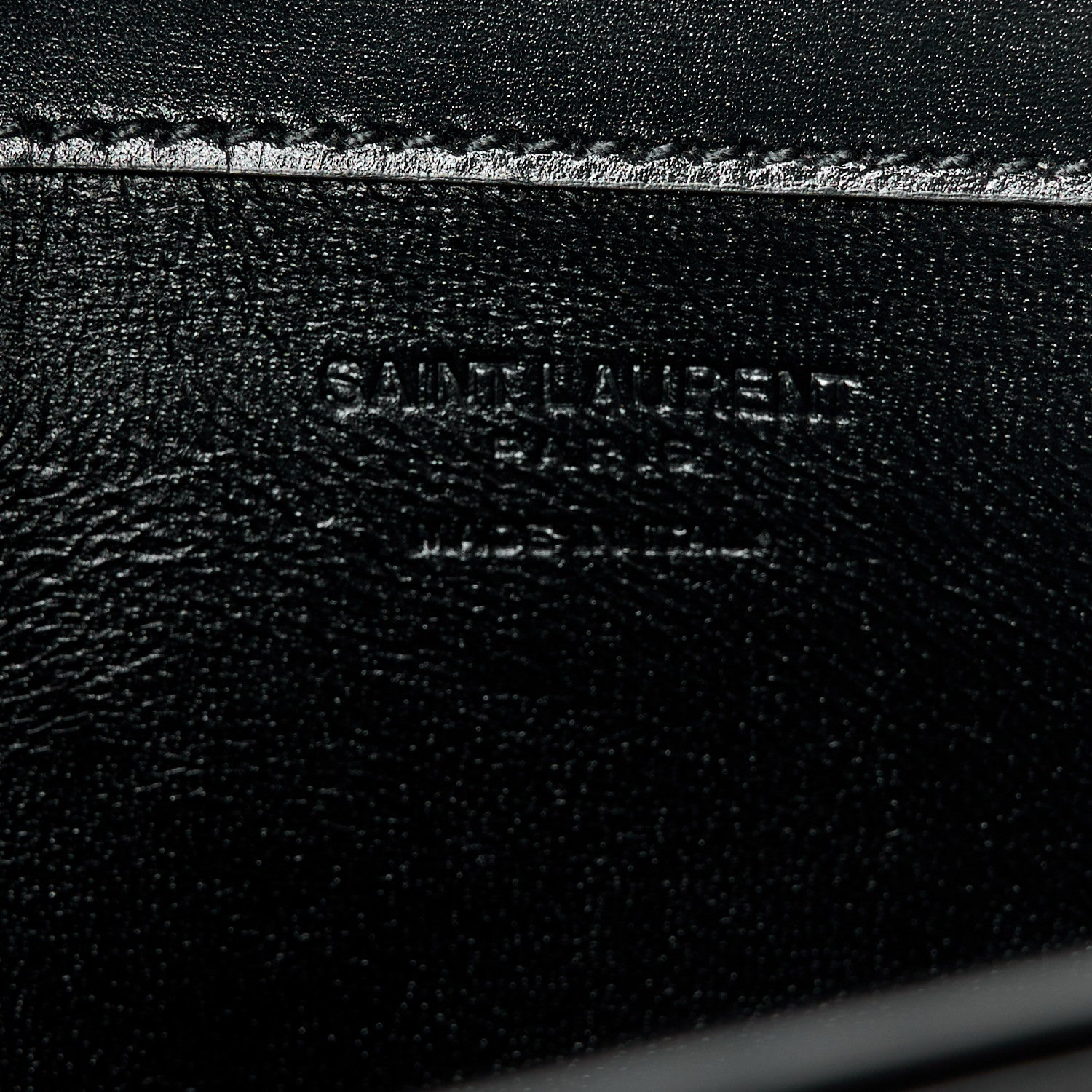 Saint Laurent Box Calfskin Voltaire Top Handle Crossbody Bag Black 7 of 11