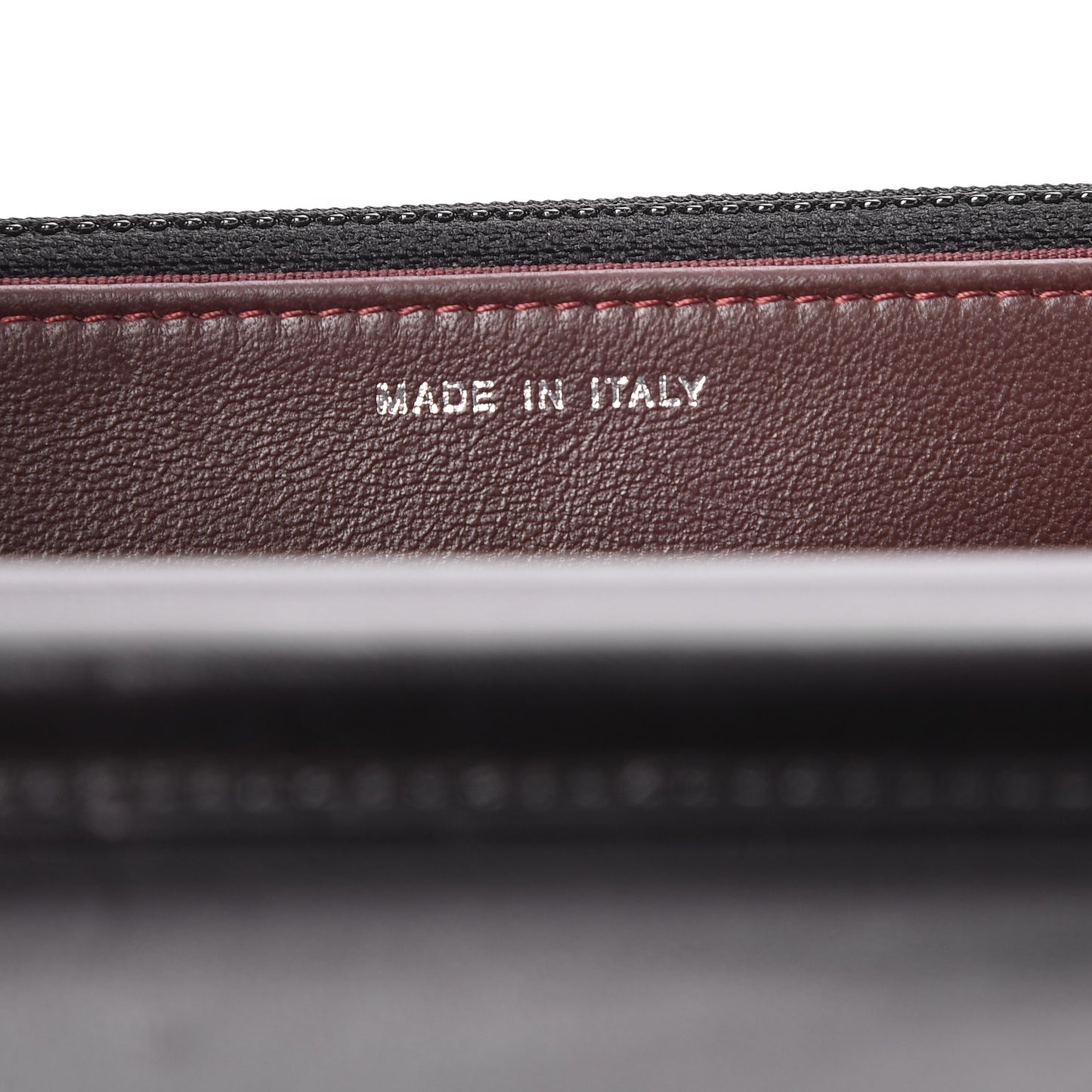 Lambskin Quilted Wallet On Chain WOC Black