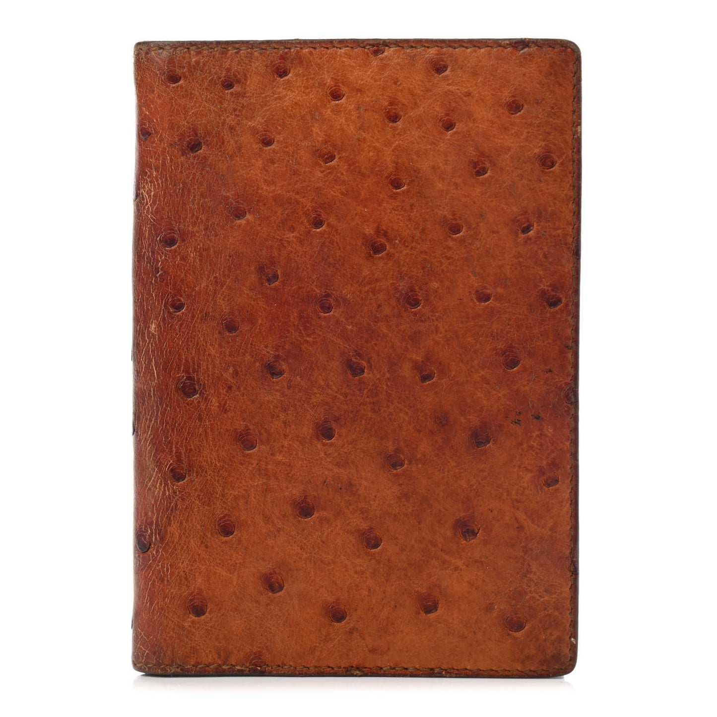 Ostrich Globe Trotter Agenda Cover PM Gold