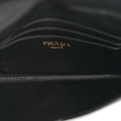 Prada Vitello Move Envelope Wallet Black 5 of 10